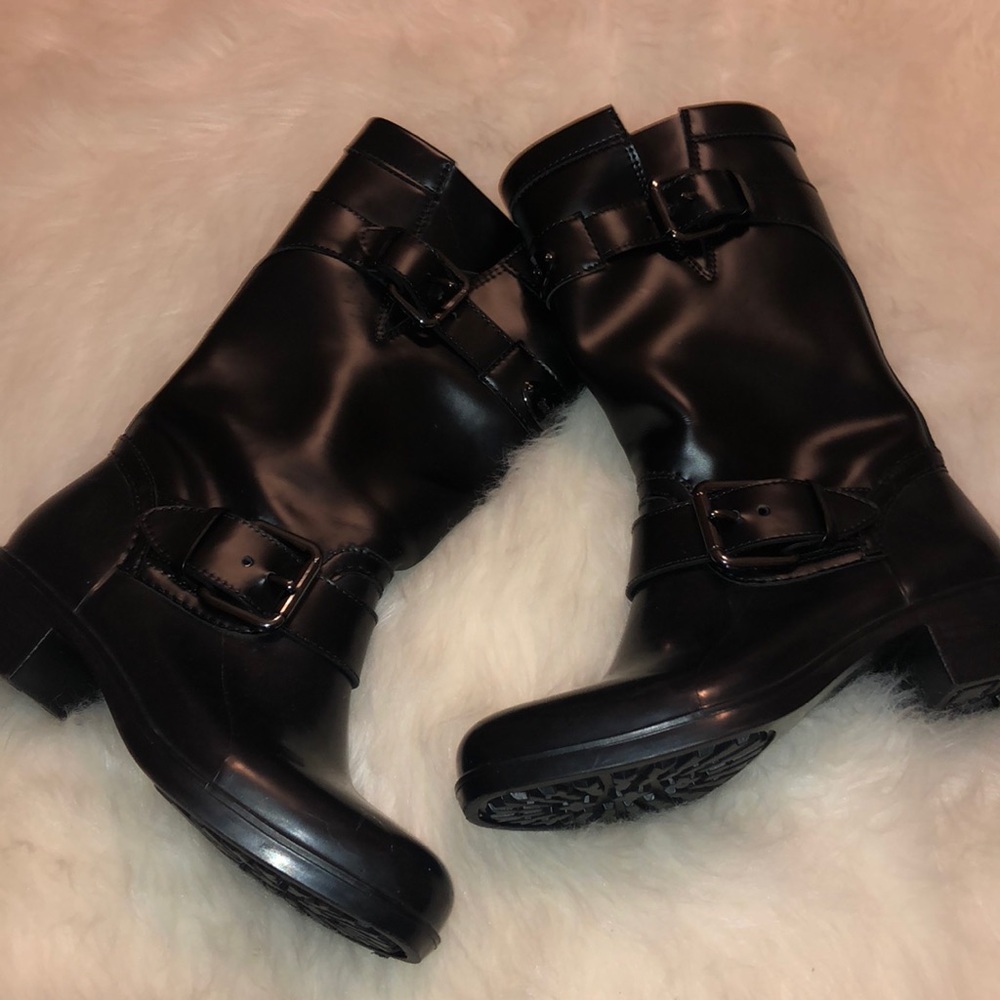 Coach New York rain boots